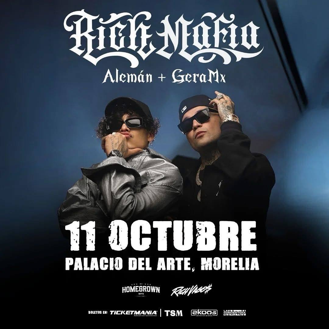 Alemán Tour Poster 2025